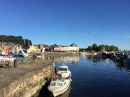 Vue de la randonnée Boucle entre Honfleur et Pennedepie au départ de Honfleur, 14