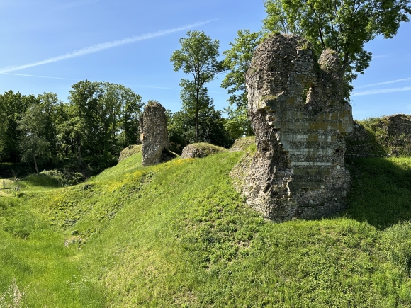 Vue de la randonnée Les chemins du Mont-St-Michel étape 3 au départ de Mont-Saint-Michel 03, 27