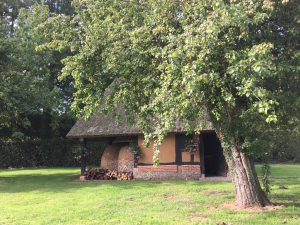 Vue de la randonnée boucle avec les GR 210 et 25 sur les chemins boisés de Montville au départ de Montville, 76