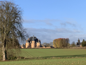 Vue de la randonnée Jolie boucle dans la campagne de Martainville-Epreville au départ de Epreville, 76