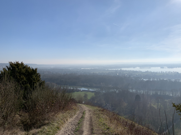 Vue de la randonnée La randonnée des Deux Amants au départ de Amfreville-sous-les-Monts 2, 27