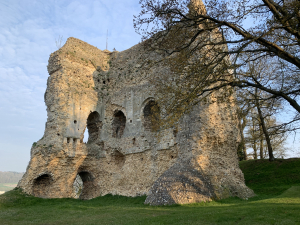 Vue de la randonnée Le Circuit du Donjon jusqu'à Harcourt au départ de Brionne est, 27