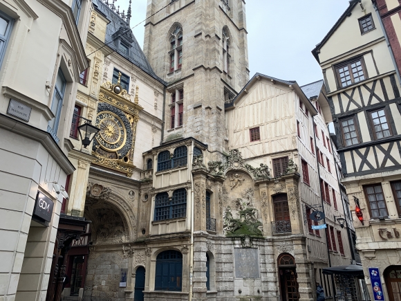 Vue de la randonnée Sur les traces du Livres des Fontaines de Rouen au départ de Rouen fontaines, 76