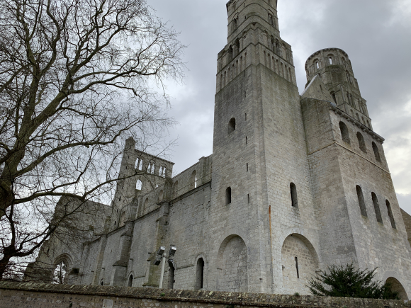 Vue de la randonnée boucle entre Yainville et Jumièges au départ de Yainville 2, 76