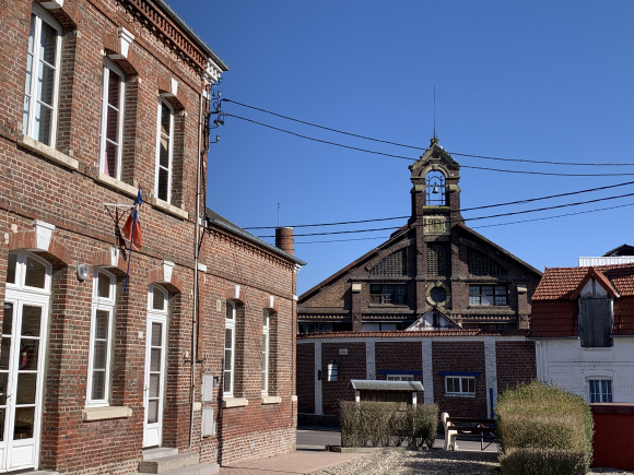 Vue de la randonnée Bresle et forêt indivise d'Eu au départ de Vieux-Rouen-sur-Bresle, 76