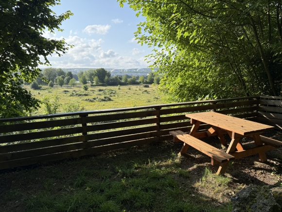 Vue de la randonnée Circuit de la Rue des Champs au départ de Quenneport, 76