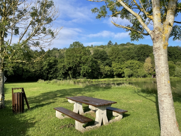 Vue de la randonnée Le circuit de la Fosse aux Dames au départ de Gaudreville-la-Rivière 2, 27