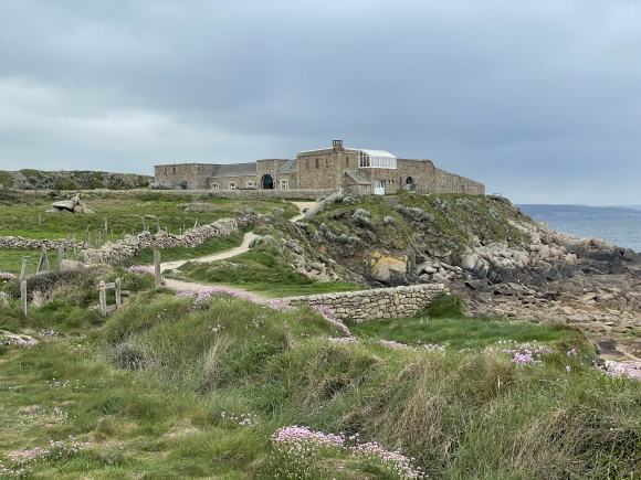 Vue de la randonnée Le circuit du Cap Lévi au départ de Fermanville, 50