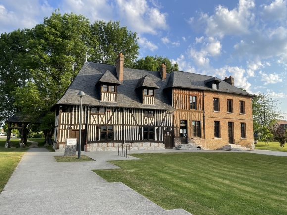 Vue de la randonnée Campagne boisée près d'Elbeuf au départ de Le Thuit-Signol, 27