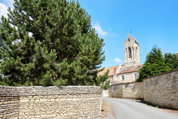 Vue de la randonnée Biéville-Beuville au départ de Biéville-Beuville, 14