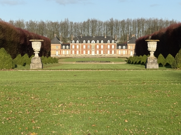 Vue de la randonnée Circuit de la Porte Verte au départ de Limpiville, 76