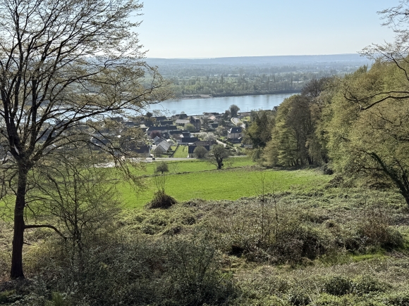 Vue de la randonnée Boucle du Claquemeure au départ de Duclair 3, 76
