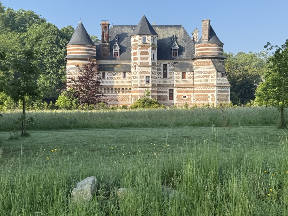 Vue de la randonnée Circuit de Notre-Dame-du-Mont-Carmel au départ de Sommesnil, 76