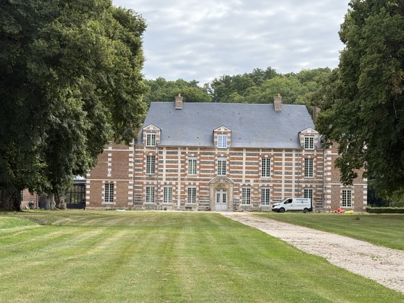 Vue de la randonnée Le Chemin des Deux Chesnay au départ de Fontaine l'Abbé 2, 76