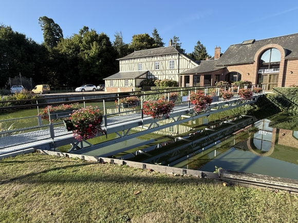 Vue de la randonnée Circuit du prieuré au départ de Tourville-la-Campagne, 76